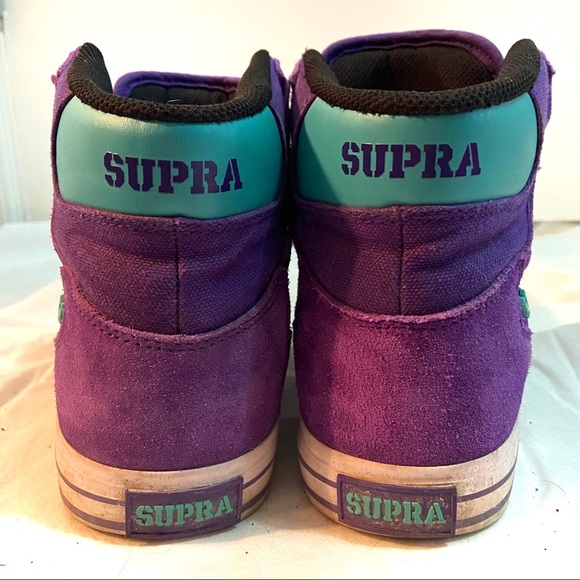 Purple Supra Skytop Men's Shoe Size 8 US Sneaker - Picture 3 of 7